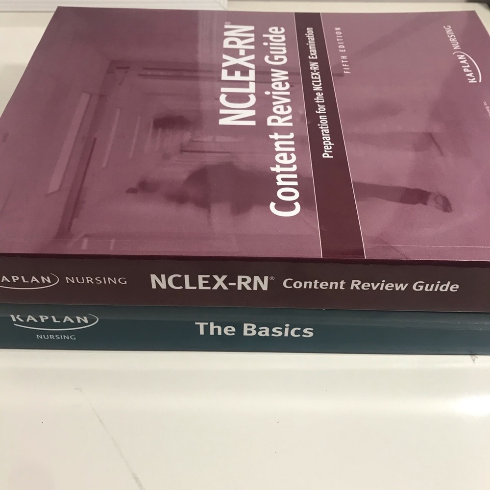 Nursing Books Nclex RN Kaplan